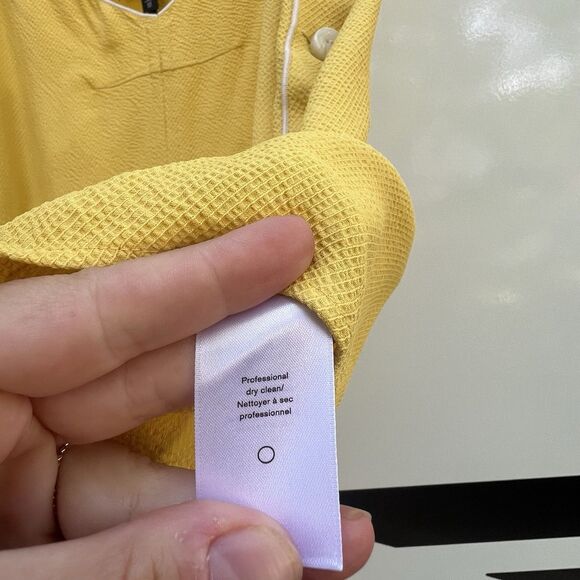 Rag & Bone Tia Sleeveless Button Trimmed Tank Camisole Top - Picture 5 of 9